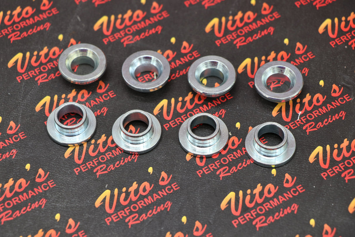 8 x FRONT wheel stud lugnut inserts for HONDA 4x144 Vito's Performance wheels rims