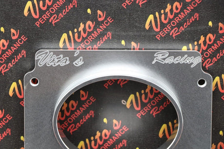 Vito's PRO FLOW billet airbox adapter plate UNI DESIGN air filter Yamaha Banshee 3