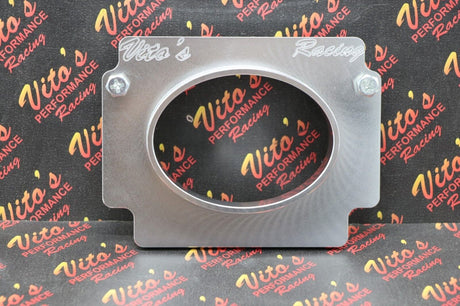 Vito's PRO FLOW billet airbox adapter plate UNI DESIGN air filter Yamaha Banshee 5