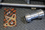 TYSON RACING Banshee swingarm round extended chromoly bearing carrier +12"