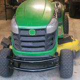 Dual row 2-Bar Front Bumper Guard Lawn Protection John Deere 100 Series + bolts