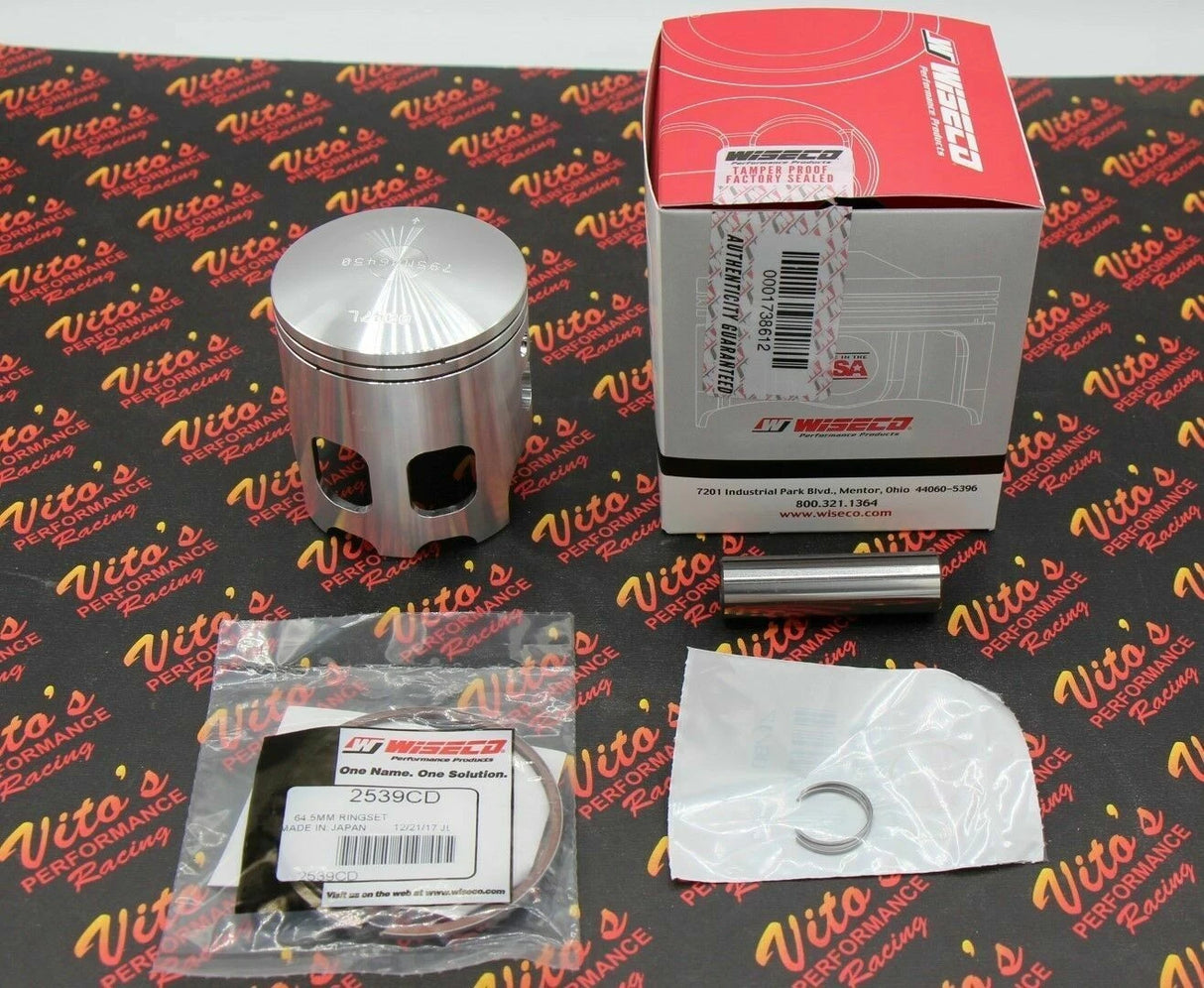 2 x Wiseco 12198 pistons for Yamaha Banshee 68.00 Assassin 4mm 421cc