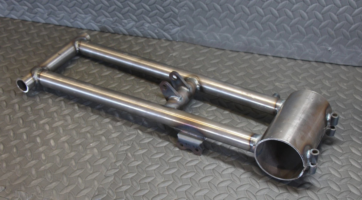 TYSON RACING Banshee swingarm round extended chromoly bearing carrier +12"